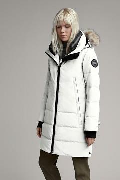 Chamarras Canada Goose Mujer Outlet - Kenton Abrigos Black Label Blancos LV7829431